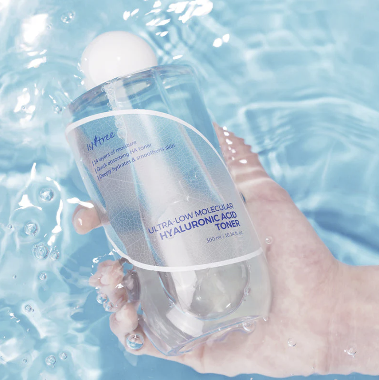 Isntree - Ultra-Low Molecular Hyaluronic Acid Toner