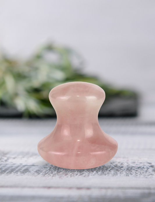 Gua Sha and Roller - Quartz
