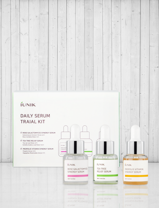 iUNIK - Set Trio Sérum quotidien - 3x15ml
