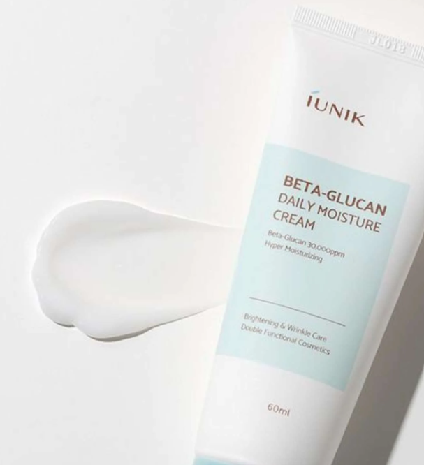iUNIK - Crème hydratante Bêta-Glucane - 60ml