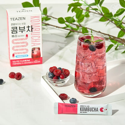 TEAZEN - Kombucha | Boisson Instantanée Probiotiques