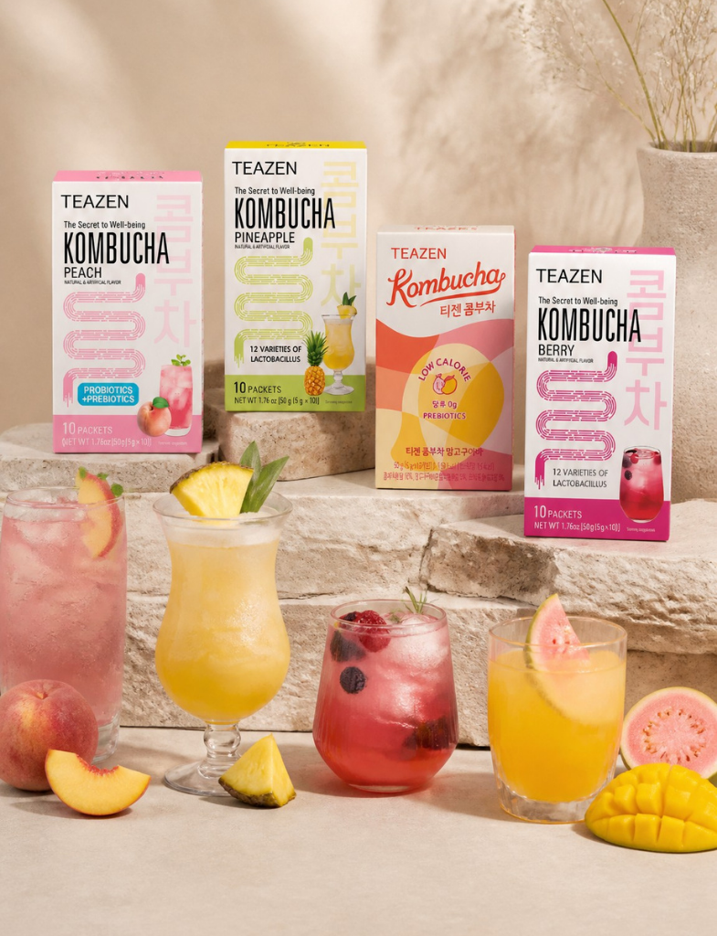 TEAZEN - Kombucha | Boisson Instantanée Probiotiques
