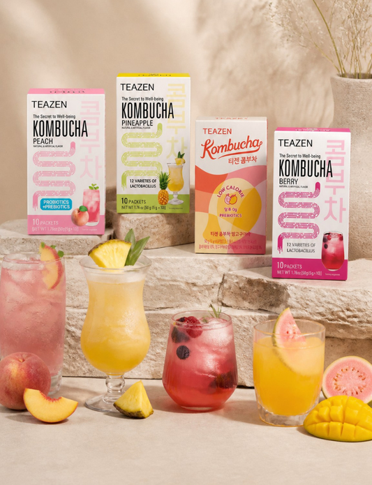 TEAZEN - Kombucha | Boisson Instantanée Probiotiques