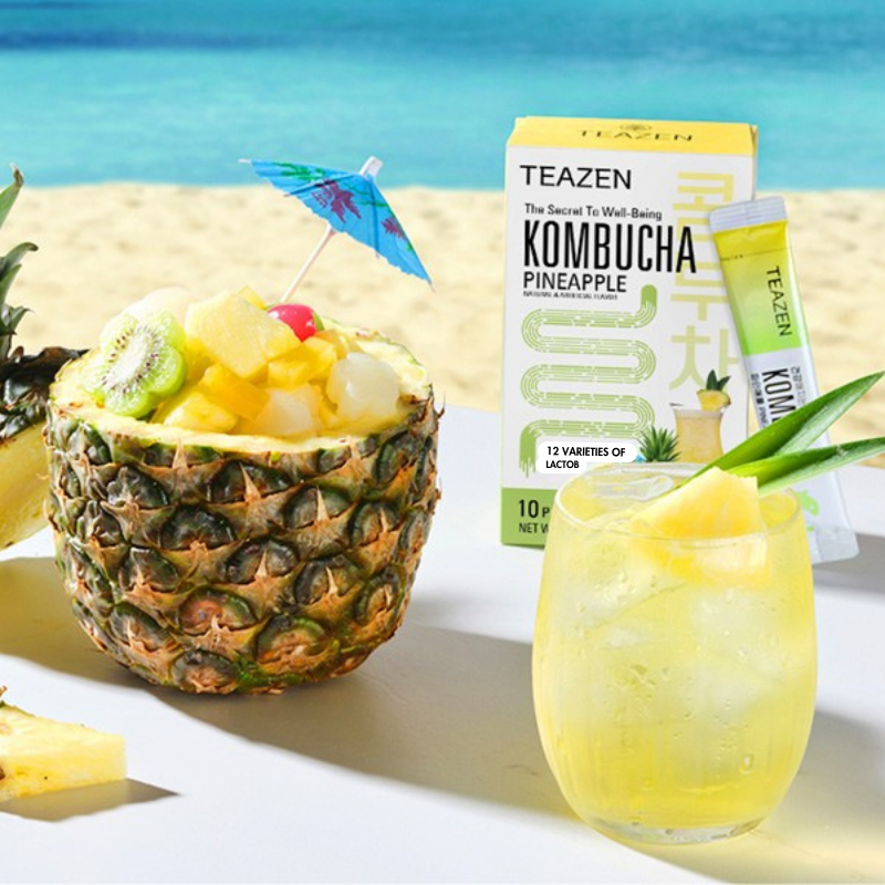 TEAZEN - Kombucha | Boisson Instantanée Probiotiques