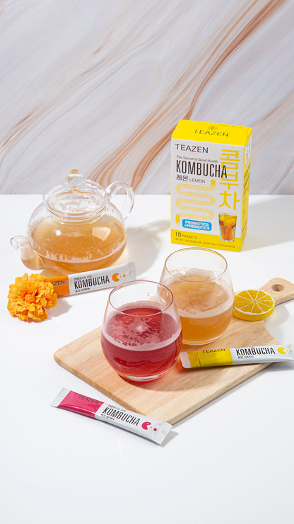 TEAZEN - Kombucha | Boisson Instantanée Probiotiques