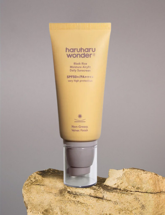 Haruharu WONDER - Light moisturizing sunscreen with Black Rice - 50ml