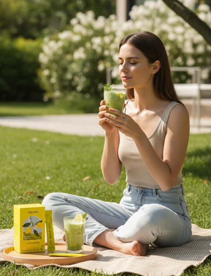 TEAZEN - V Fit Matcha Citron | Boisson Détox