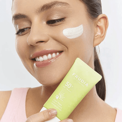 Frudia - Frudia - Green Grape Sebum Control Sun Gel - 50g - LYSSA SELECT