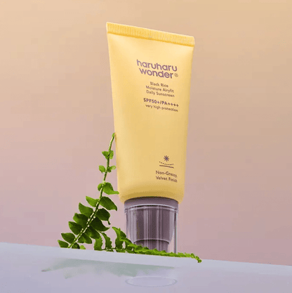 Haru Haru Wonder - Haruharu WONDER - Crème solaire hydratante légère au Riz Noir - 50ml - LYSSA SELECT