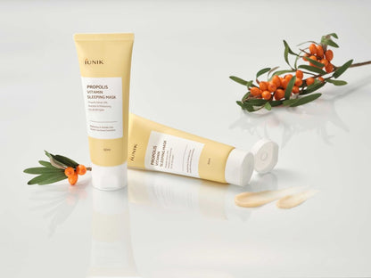 iUNIK - iUNIK - Masque de nuit vitaminé à la Propolis - 60ml - LYSSA SELECT