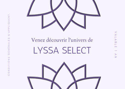 Lyssa Select - Carte Cadeau Lyssa Select - LYSSA SELECT