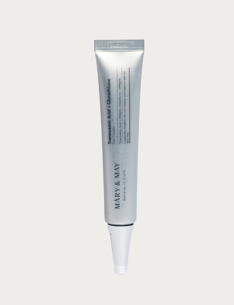 Crème éclaircissante Pour Les Yeux Mary&May - Acide Tranexamique + Glutathion - Soin Quotidien Neuf