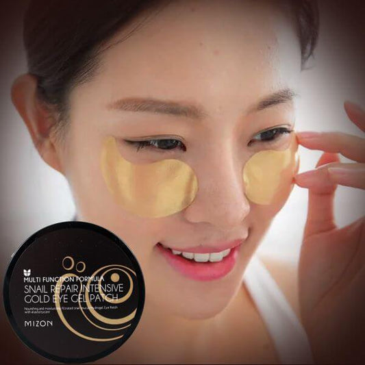 MIZON - Patchs réparateurs hydrogel pour les yeux à l'or - 60pcs