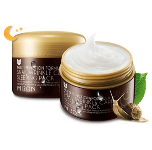 MIZON - Masque de nuit antirides à la mucine d'escargot - 80ml