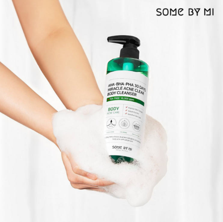 <tc>SOME BY MI - AHA BHA PHA 30 Days Miracle Acne Clear Body Cleanser - 400g</tc>