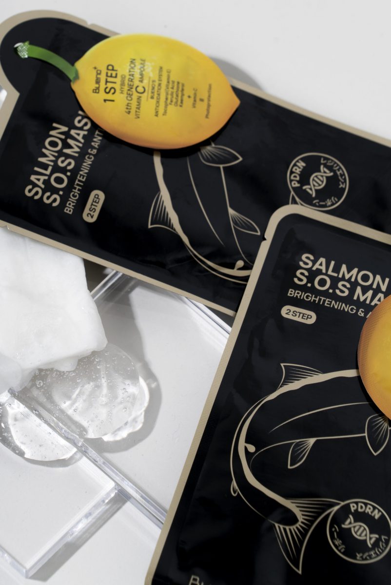 <tc>BUENO - Salmon Vitamin S.O.S Masks (Pack of 5 masks)</tc>